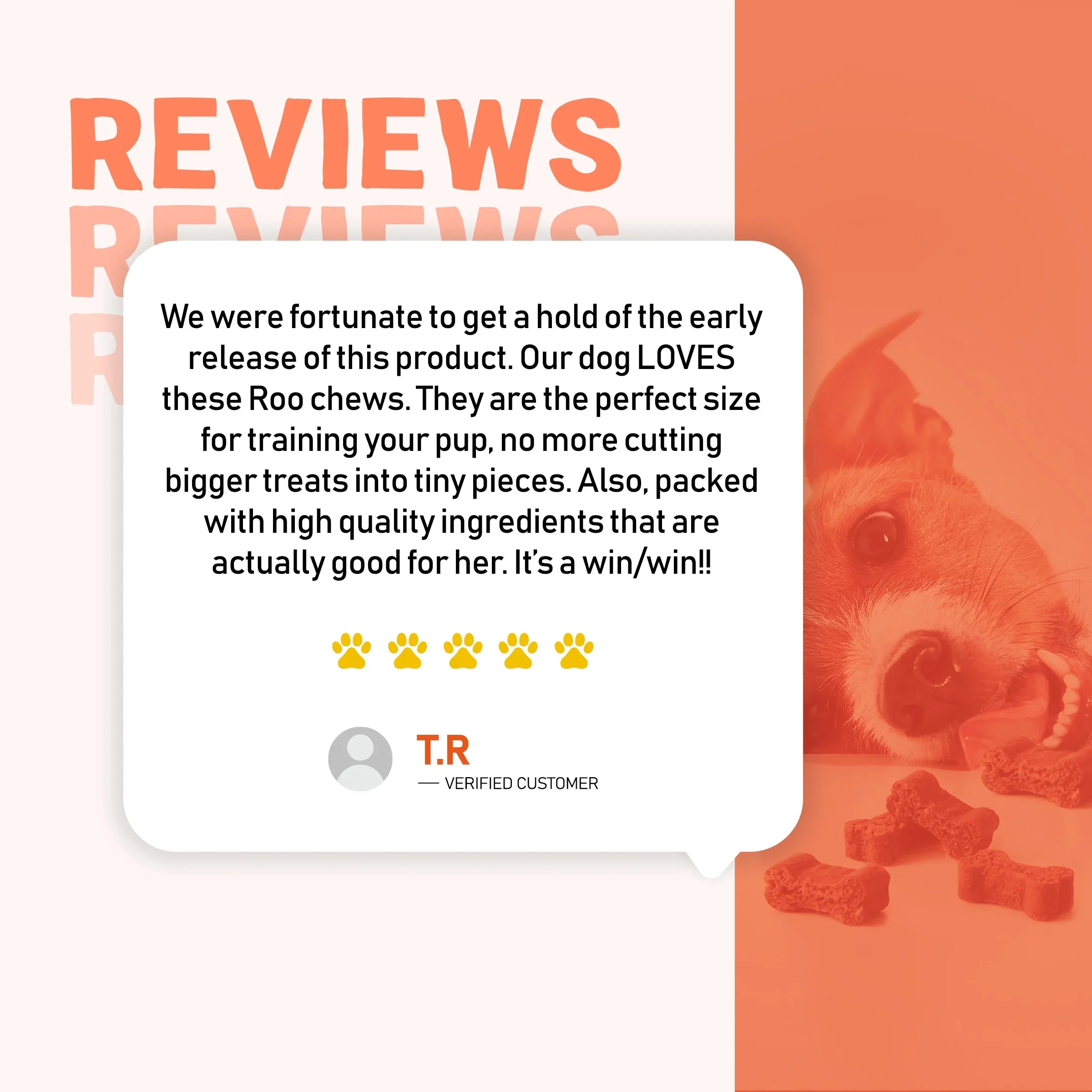 Aussie Roo Chews - Kangaroo Dog Treats