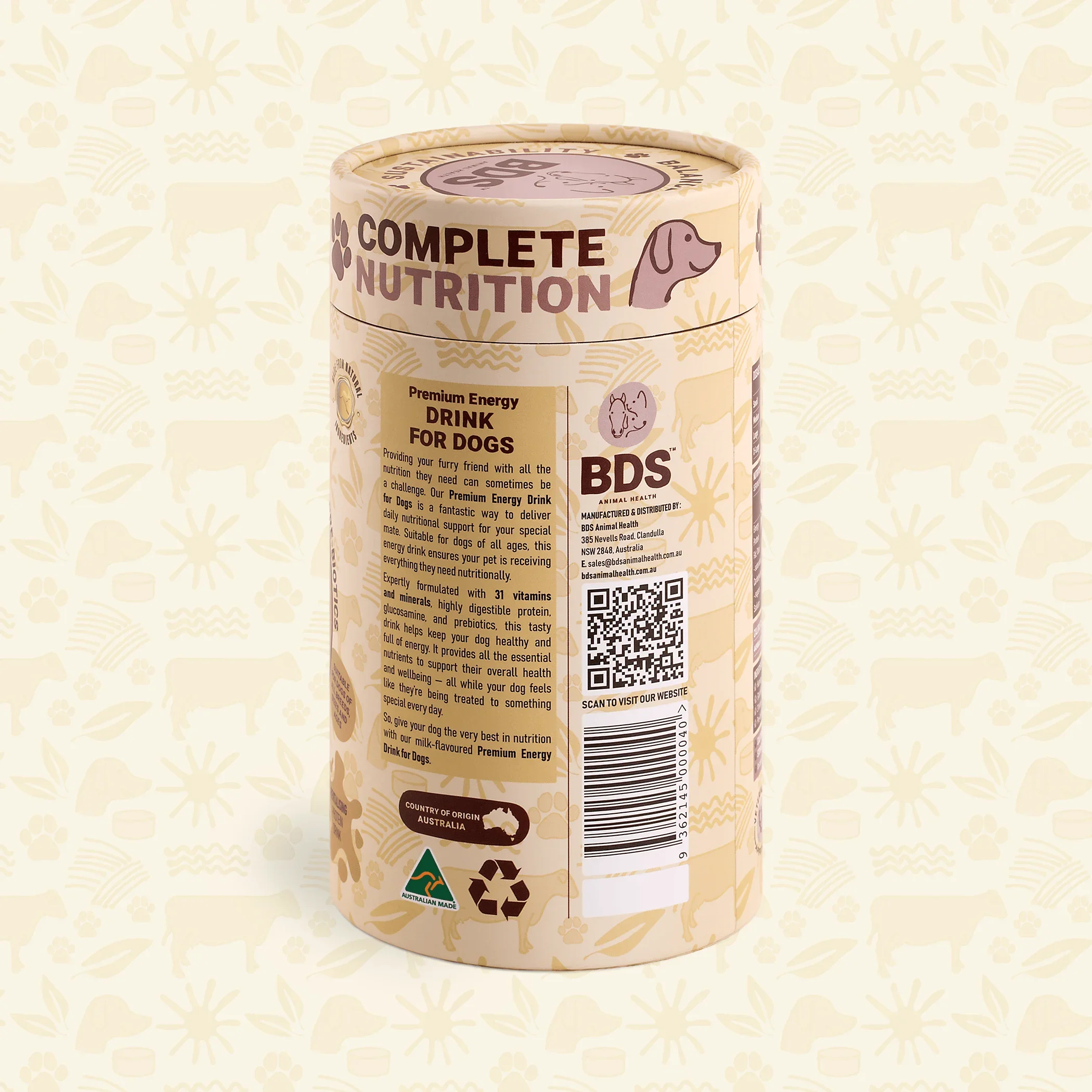 Premium Energy Enriched Drink for Dogs